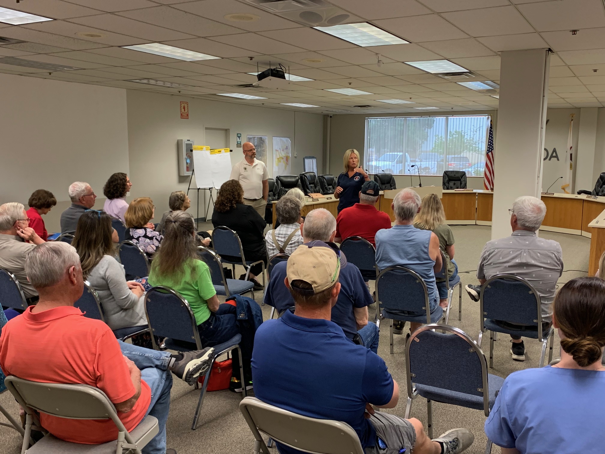 Genoa Town Hall Draws Crowd Jeff Keicher
